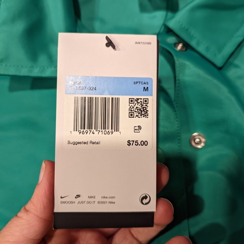 Nike Kelly Green Jacket - Picture 3 of 7